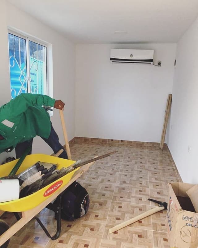 Vista aérea de instalaciones