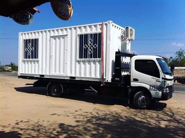 Vista aérea de instalaciones