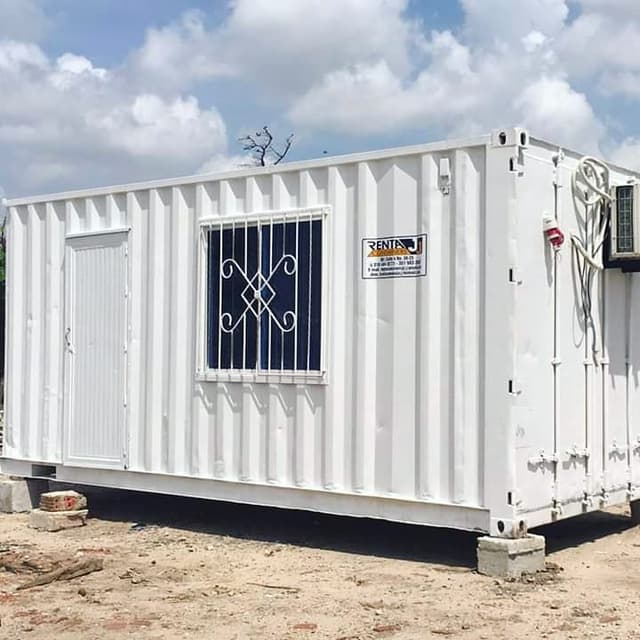 Vista aérea de instalaciones