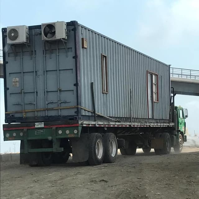 Vista aérea de instalaciones