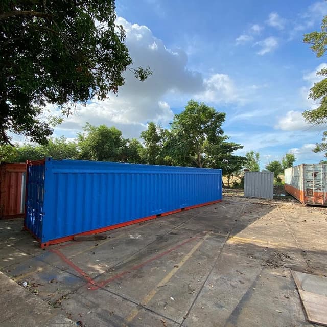 Vista aérea de instalaciones