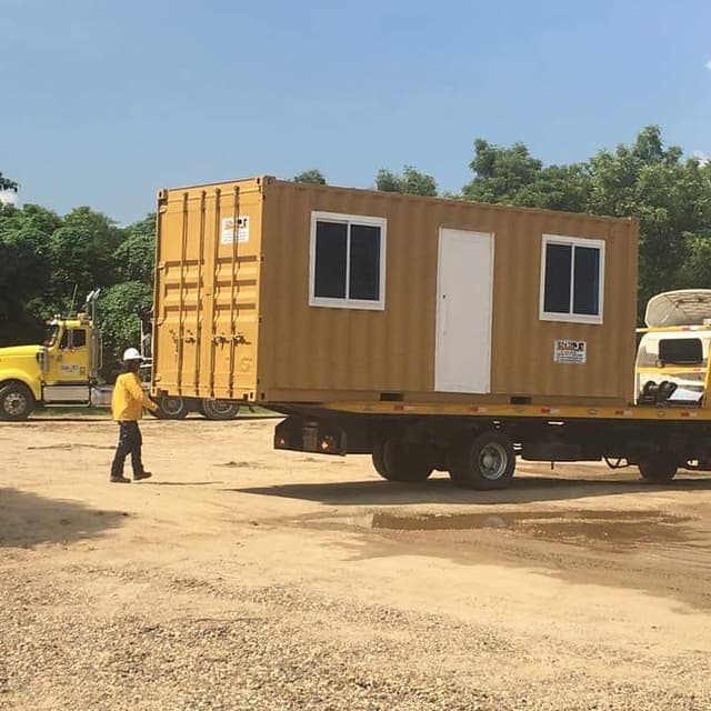 Vista aérea de instalaciones